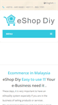 Mobile Screenshot of eshopdiy.com