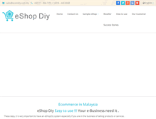 Tablet Screenshot of eshopdiy.com